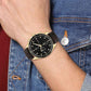 Tommy Hilfiger Black Dial Quartz Multifunction Watch for Men NETH1791836W