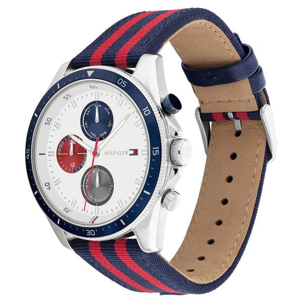 Tommy Hilfiger White Dial Quartz Analog Watch for Men neth1792035