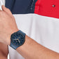 Tommy Hilfiger Blue Dial Blue Colour Stainless Steel Strap Watch for Men th1792058