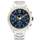 Tommy Hilfiger Blue Dial Silver Stainless Steel Strap Watch for Men th1792059