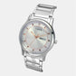 Timex  Men's Silver Round Analog Stainless Steel Watch TW000R456