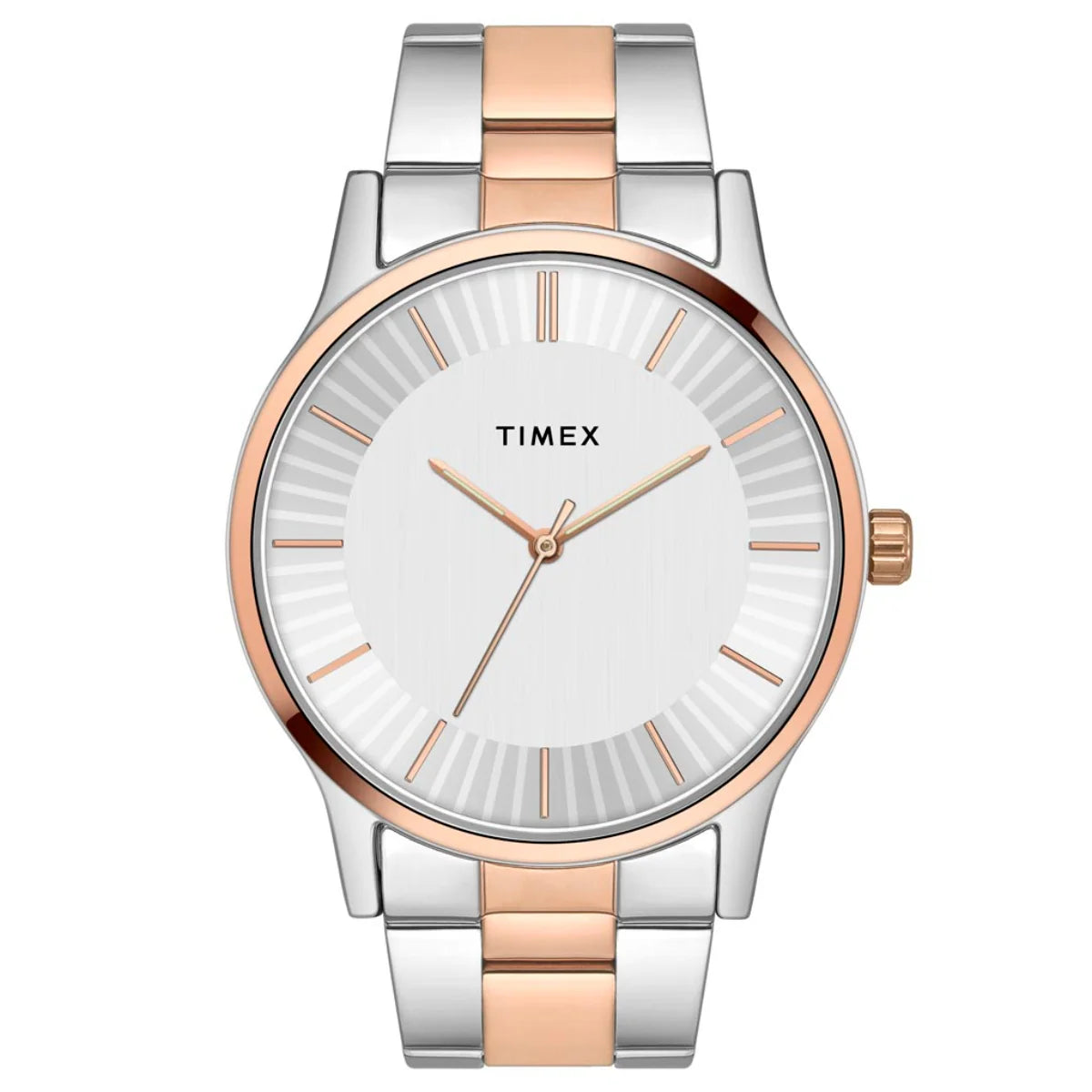 Timex 3 Hands Analog Silver Dial Men Watch - TW0TG8308