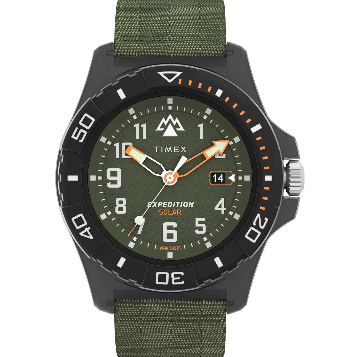 TIMEX Expedition North™ Freedivee Ocean 46mm Recycled Fabric Strap Watch TW2V40400X6