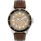 TIMEX Navi XL Automatic 41mm Leather Strap Watch TW2V41500U9