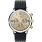 Timex Men's Beige Analog Round Stainless Steel Dial Watch TW2W10000UJ