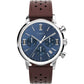 Marlin® Chronograph Tachymeter 40mm Leather Strap Watch TW2W10200UJ