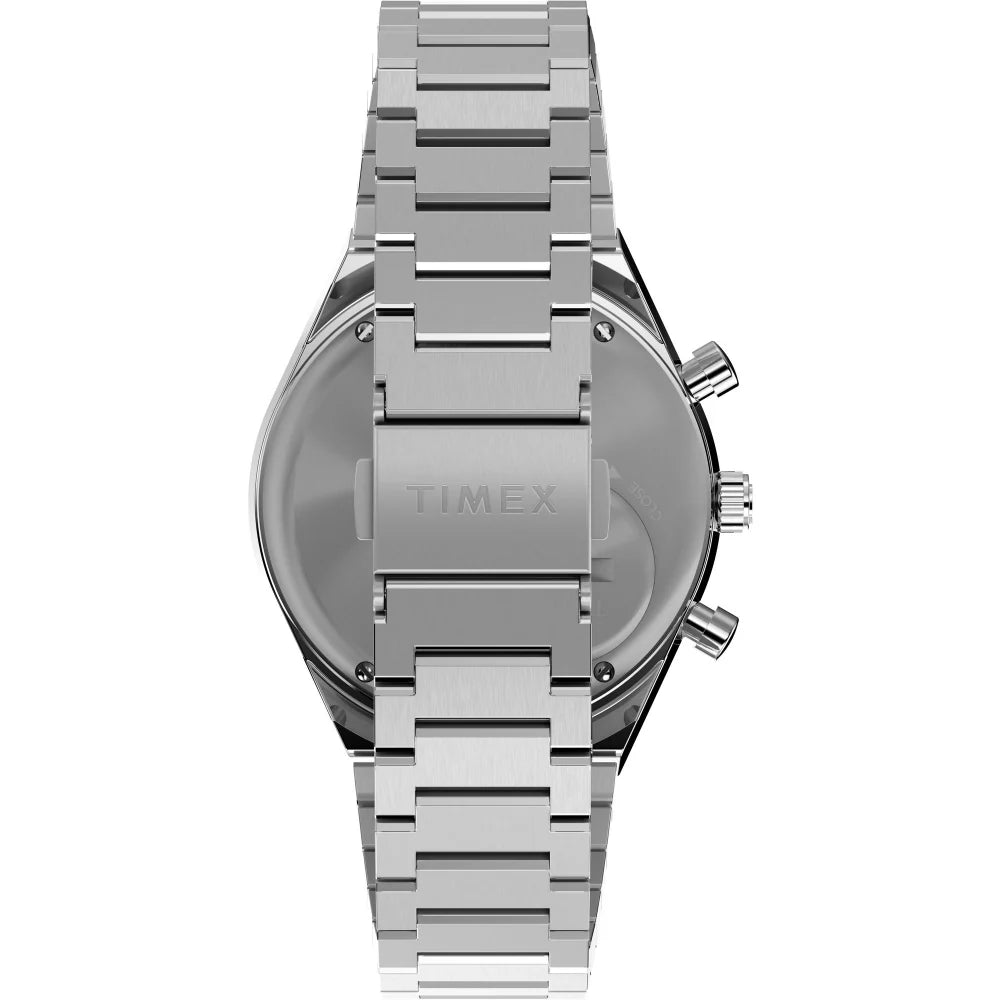 TIMEX Stainless Steel Q Men White Round Dial Analog Watch - Tw2W53300Uj