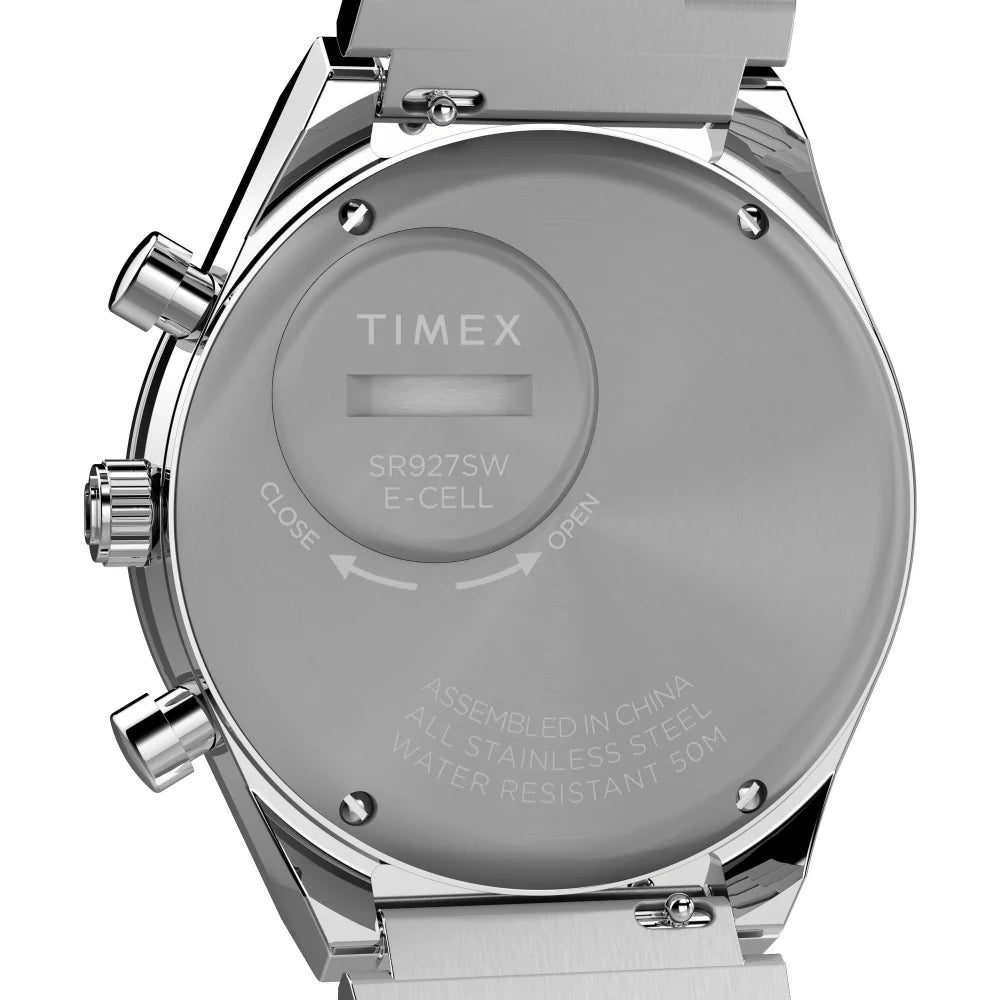 TIMEX Stainless Steel Q Men White Round Dial Analog Watch - Tw2W53300Uj