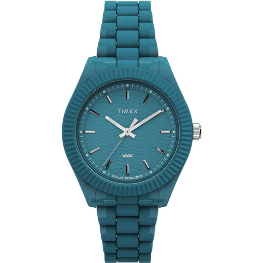 TIMEX Trend Women Blue Round Dial Analog Watch - TW2W56400X6