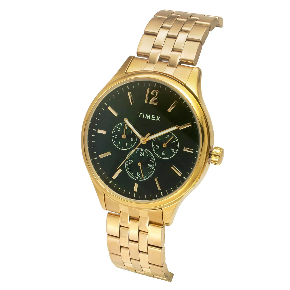 Timex Men Green Round Dial Analog Watch - TWEG18435