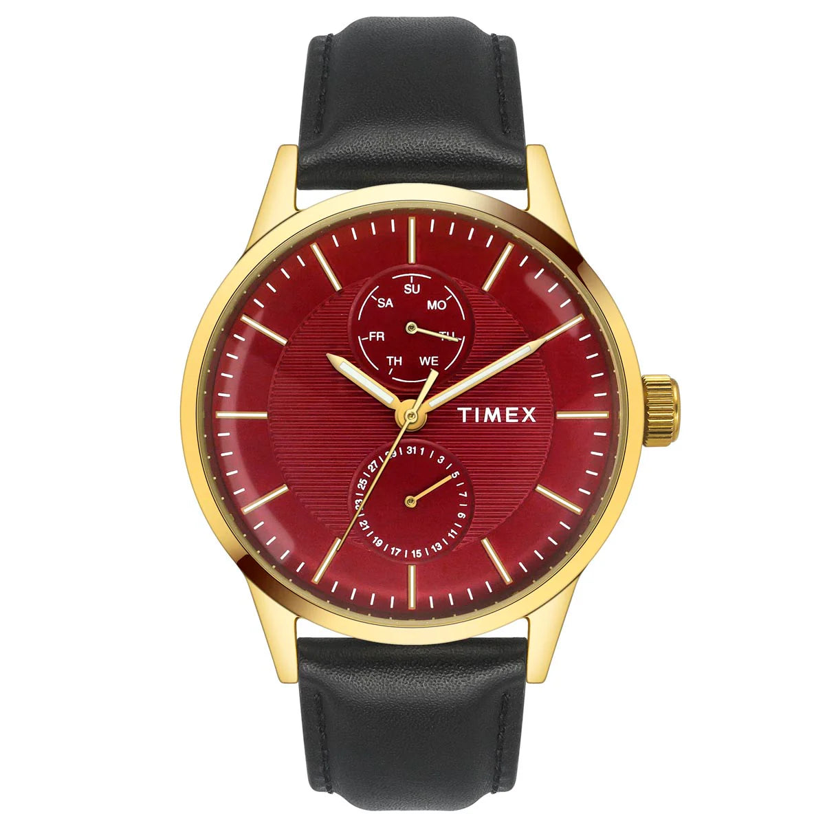 Timex Men Red Round Dial Analog Watch - TWEG19938