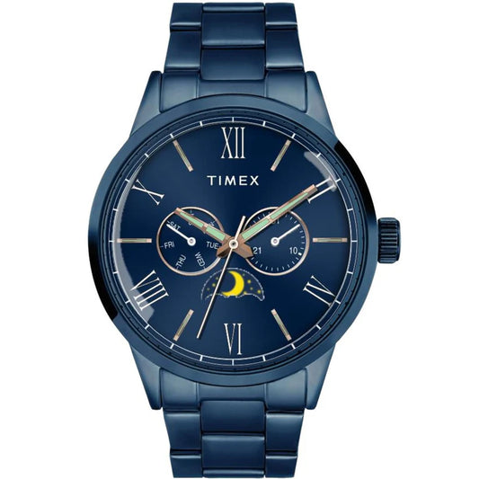 Timex Modern Roman Blue Dial Men's Watch TWEG19946