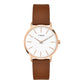 Timex Women White Round Analog Dial Watch- TWEL15609