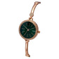 Timex Fria Women Green Round Dial Analog Watch - TWEL18406