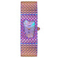 TIMEX Fria Women Mother of Pearl Purple Rectangle Dial Analog Watch - TWEL77704