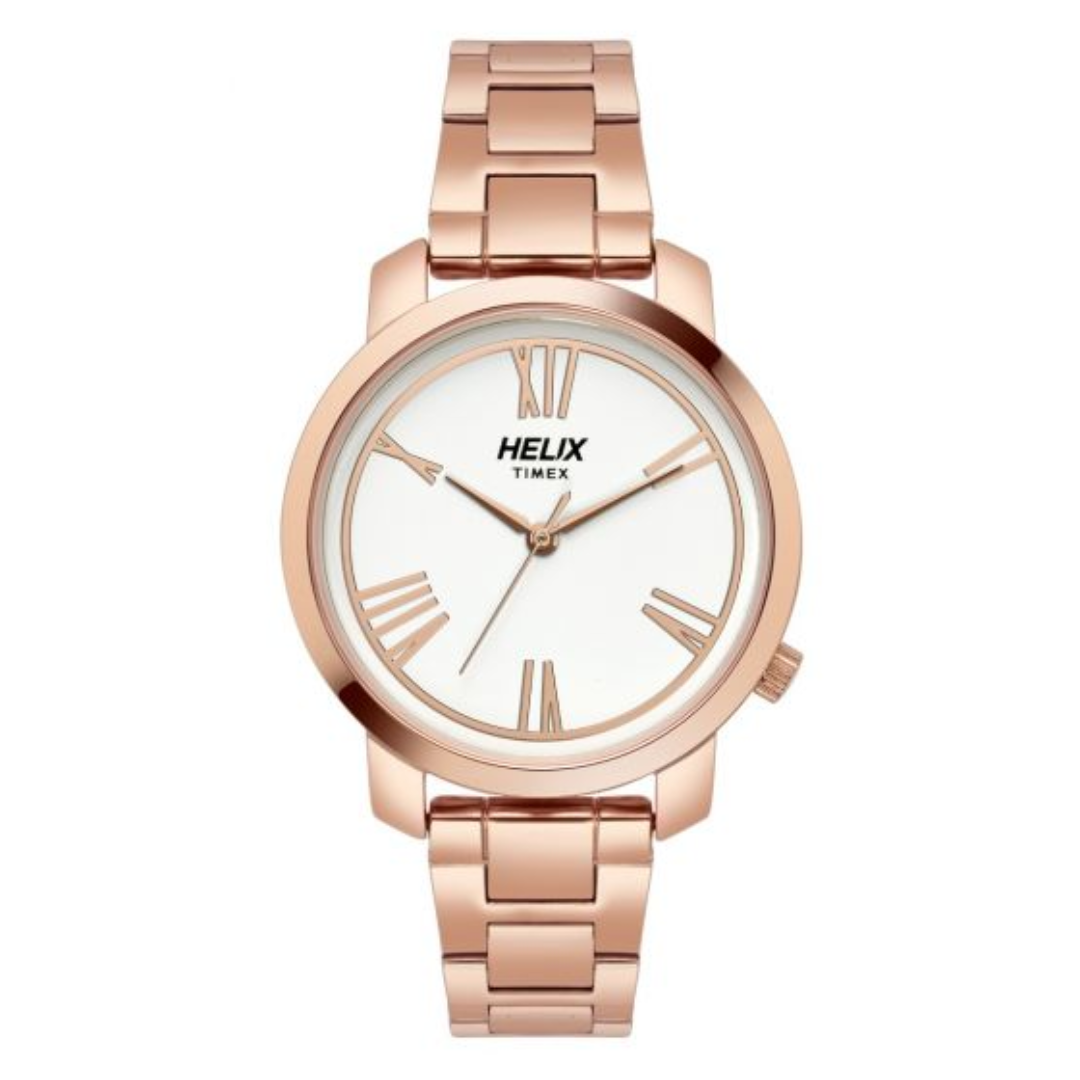 Smart Casual Full Rose Gold 36mm Stainless Steel Bracelet Watch TW032HL22