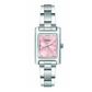 TIMEX CLASSICS WOMEN'S PINK DIAL RECTANGLE CASE 3 HANDS FUNCTION WATCH -TWTL10601