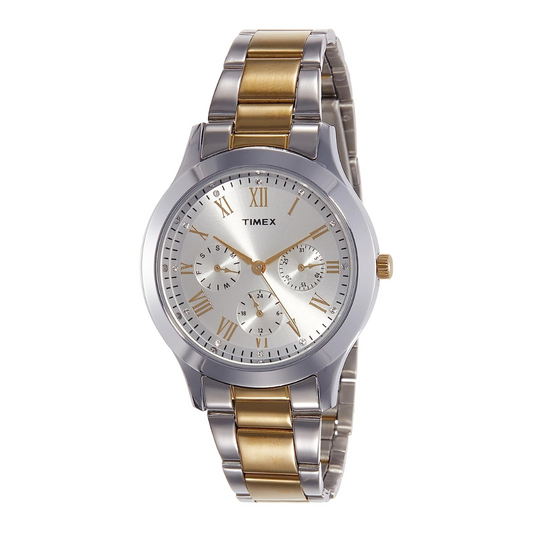 TIMEX Fashion Analog Silver Dial Women's Watch-TW000Q808