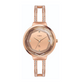 TIMEX FRIA WOMEN'S ROSE GOLD DIAL ROUND CASE 3 HANDS FUNCTION WATCH -TWEL13401