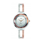 TIMEX FRIA WOMEN'S SILVER DIAL ROUND CASE 3 HANDS FUNCTION WATCH -TWEL13400