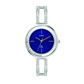 TIMEX FRIA WOMEN'S BLUE DIAL ROUND CASE 3 HANDS FUNCTION WATCH -TWEL13500