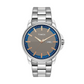 TIMEX FASHION MEN'S GREY DIAL ROUND CASE DAY DATE FUNCTION WATCH -TWEG17213