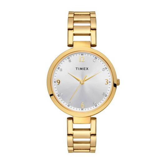 TIMEX ANALOG SILVER DIAL WOMEN WATCH-TW000X234