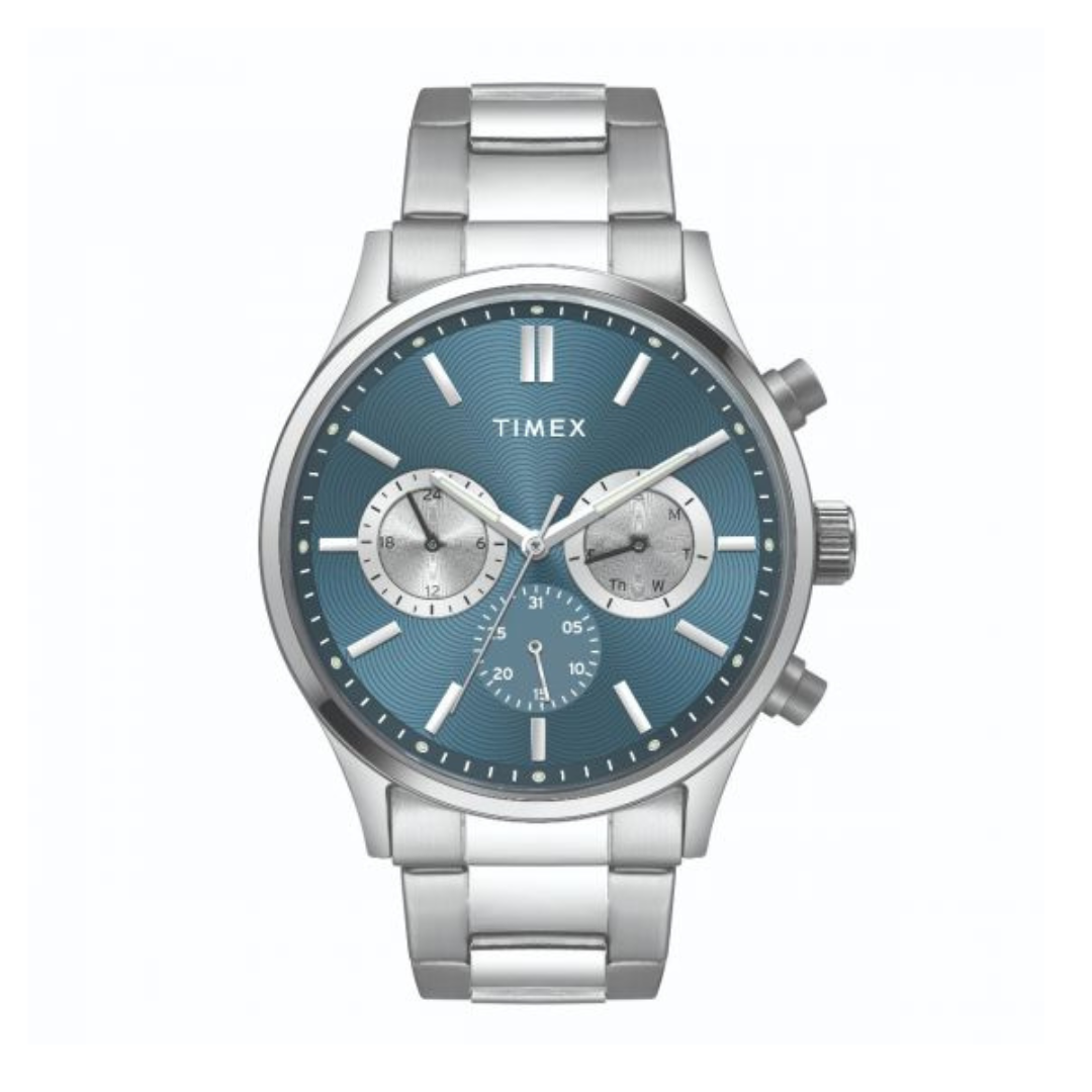 TIMEX ANALOG BLUE DIAL BOY'S WATCH-TWEG19604