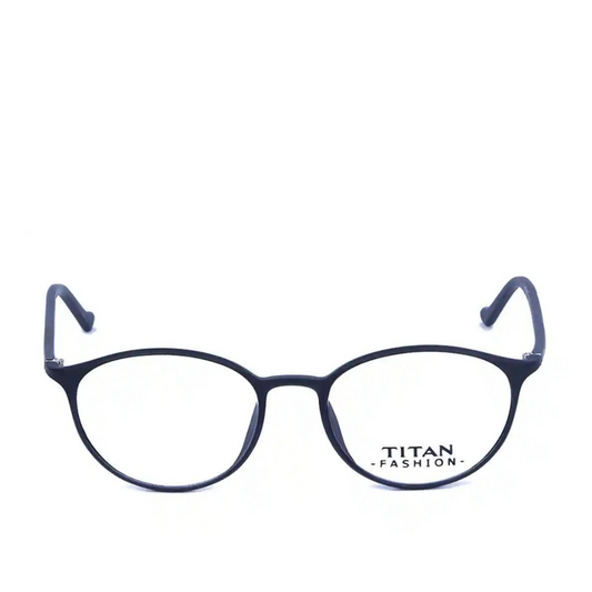 TITAN Black Round Rimmed Eyeglasses T2389A1A1