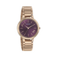 Play With Purple Dial Stainless Steel Strap Watch NR8141WM02