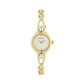 Sonata Champagne Dial Golden Metal Strap Watch NR8065YM01