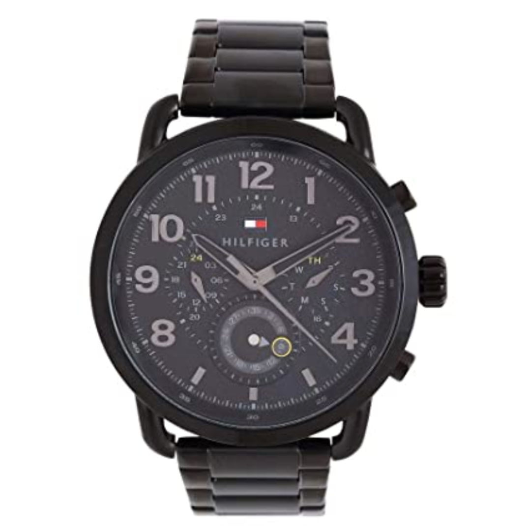 Tommy Hilfiger Chronograph Black Dial Men's Watch-NCTH1791423