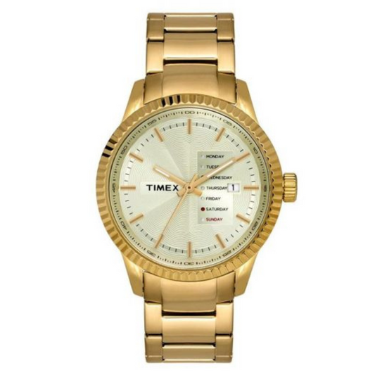 TIMEX Analog Champagne Dial Men's Watch  TWEG15101