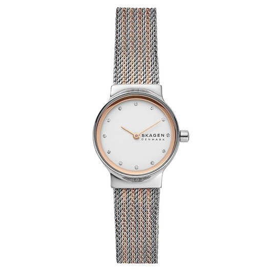 Freja Lille Two-Tone Steel Mesh Watch SKW2699