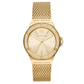 MICHAEL KORS Lennox Pavé Gold-Tone Mesh Watch MK7335