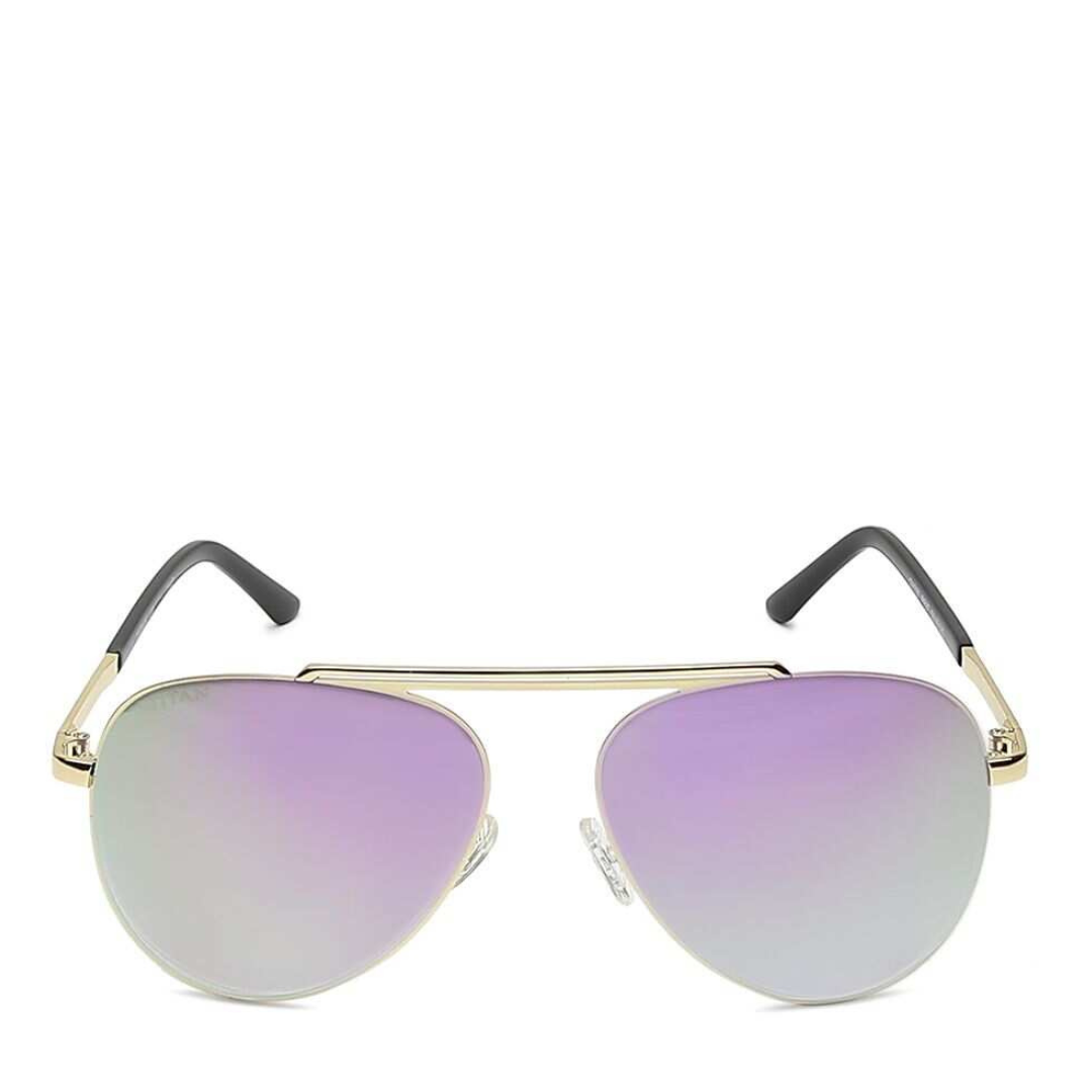 TITAN Gold Aviator Women Sunglasses GM326PR2F