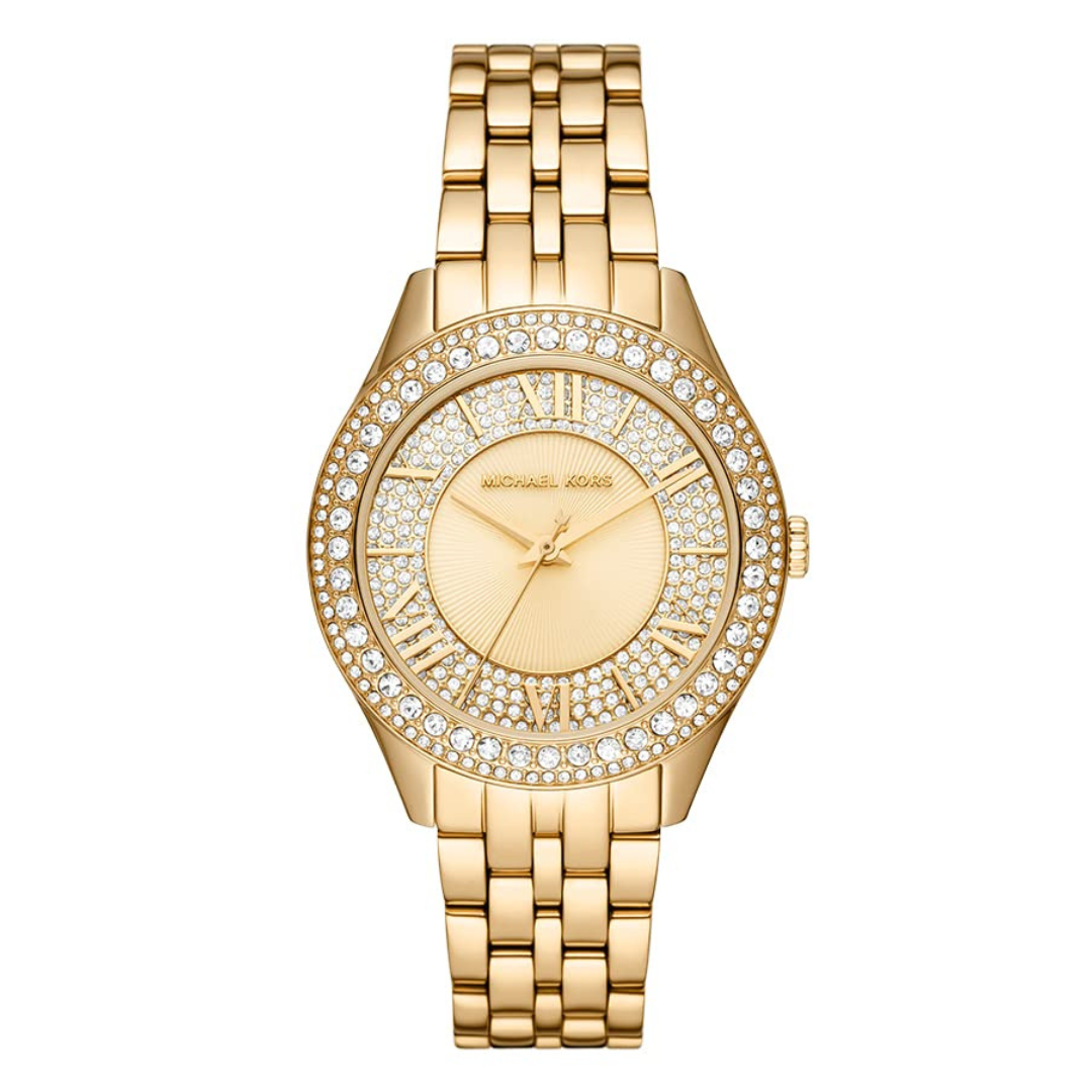 Michael Kors Harlowe Analog Gold Dial Women's Watch-MK4709