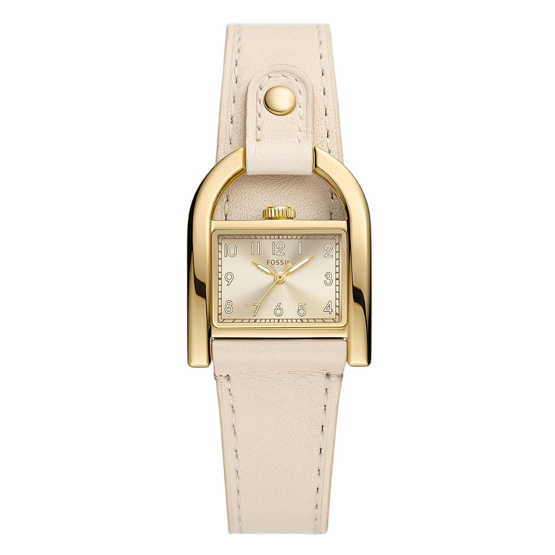 Fossil Harwell Analog Gold Dial Women's Watch-ES5280