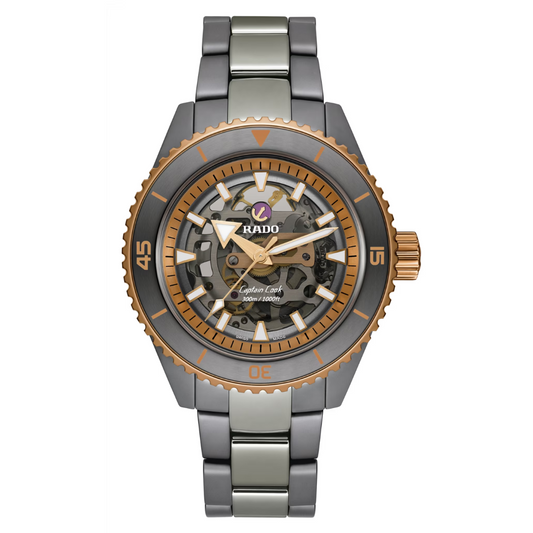 RADO Captain Cook High-Tech Ceramic Skeleton R32148162