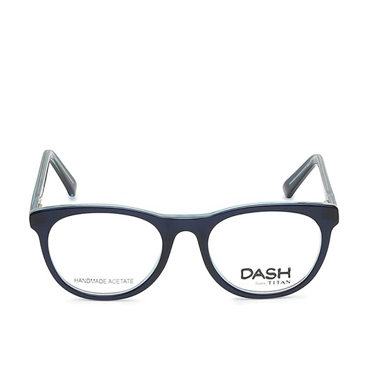 Dash Titan Unisex-Adult Kids Square Eyeglasses Black Prescription Eyewear Frames DKI1030MFP1