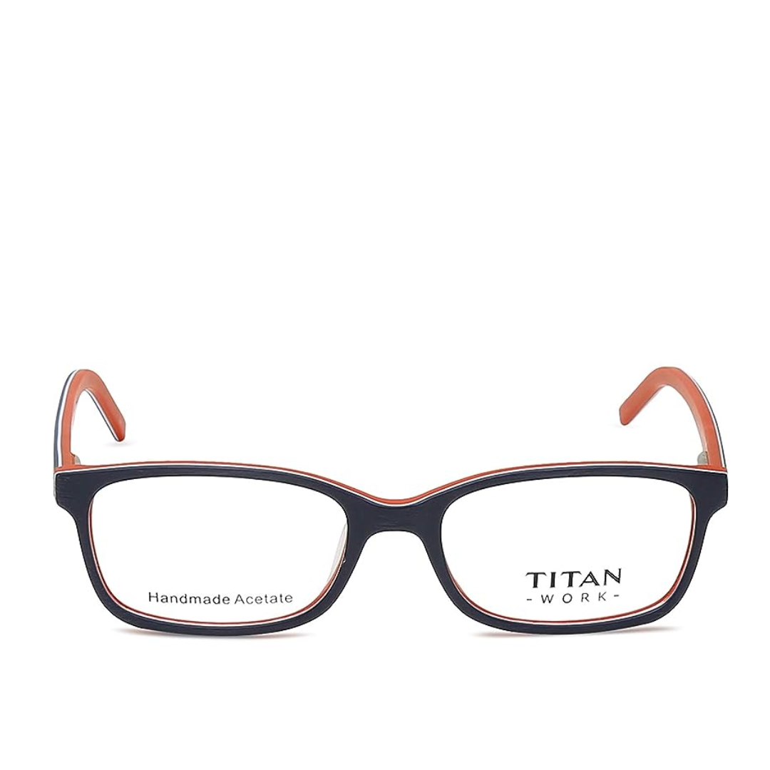 Titan Full Rim Rectangular Women's Spectacle Frame -  TR1207B1A1