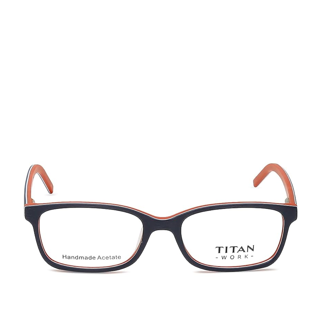 Titan Full Rim Rectangular Women's Spectacle Frame -  TR1207B1A1