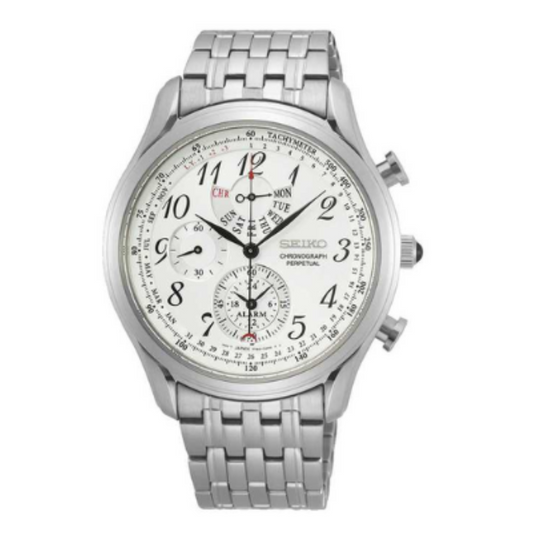 SEIKO Dress Chronograph Watch SPC251P1