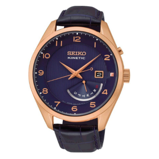 Seiko Analog Blue Dial Watch SRN062P1