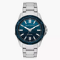 Armani Exchange Three-Hand Date Stainless Steel Watch AX1950