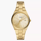 Scarlette Three-Hand Date Gold-Tone Stainless Steel Watch ES5299