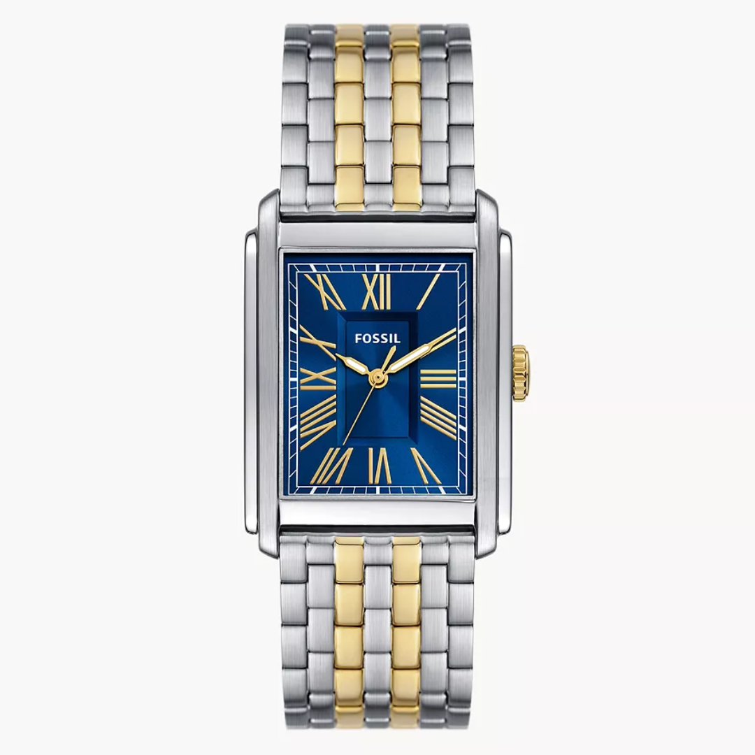 Carraway Three-Hand Two-Tone Stainless Steel Watch FS6010