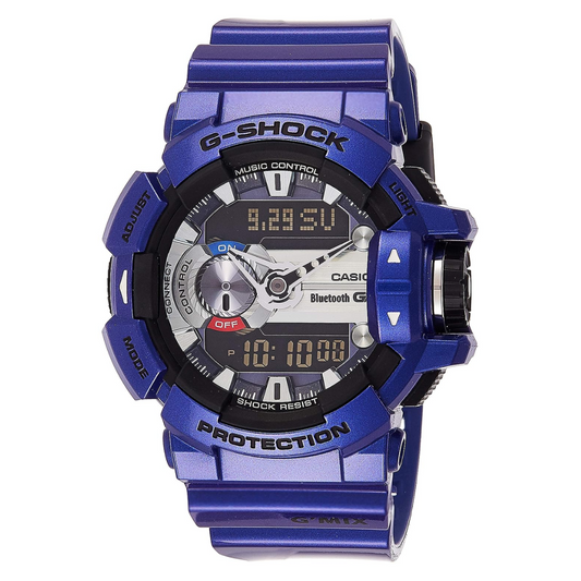 Casio G-Shock Athleisure Analog-Digital Blue Dial Men's Watch - GBA-400-2ADR(G558)