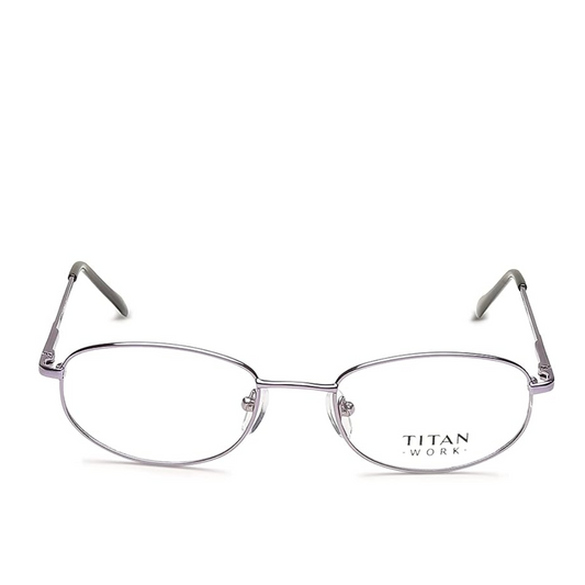 Titan Women's Female Oval Eyeglasses Purple Prescription Eyewear Frames TW1102WFM2