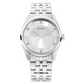 Workwear Watch with Silver white Dial & Metal Strap NN1729SM06 (DK234)